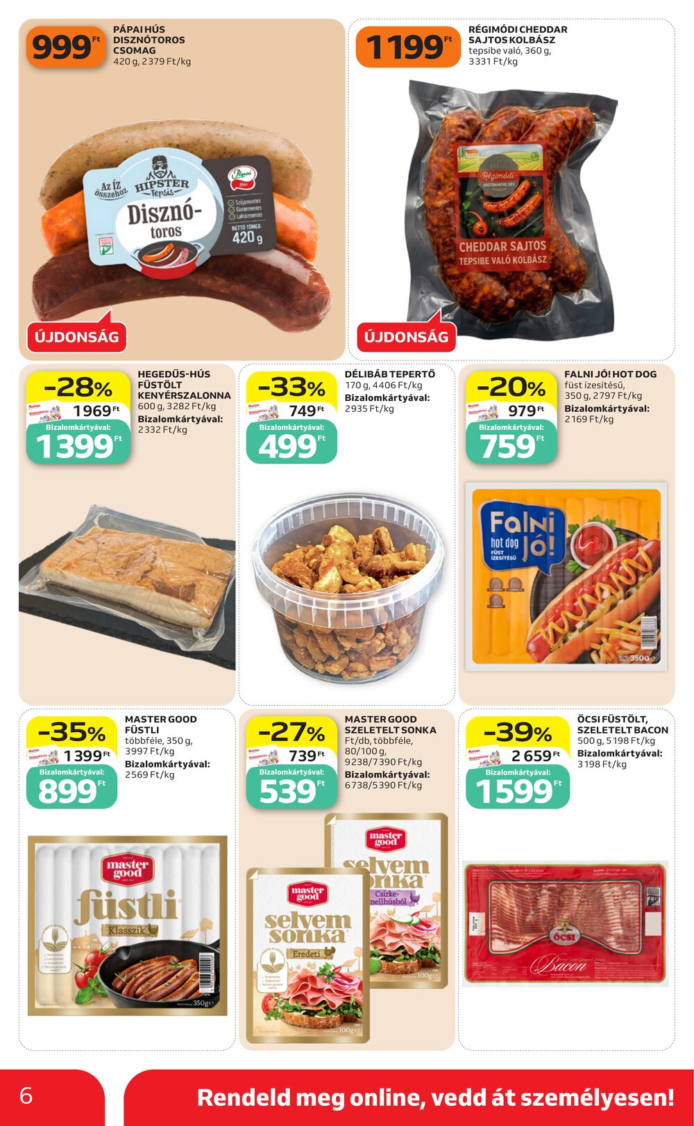 Auchan akciós újság 2026.10.15-től - 6. oldal.
