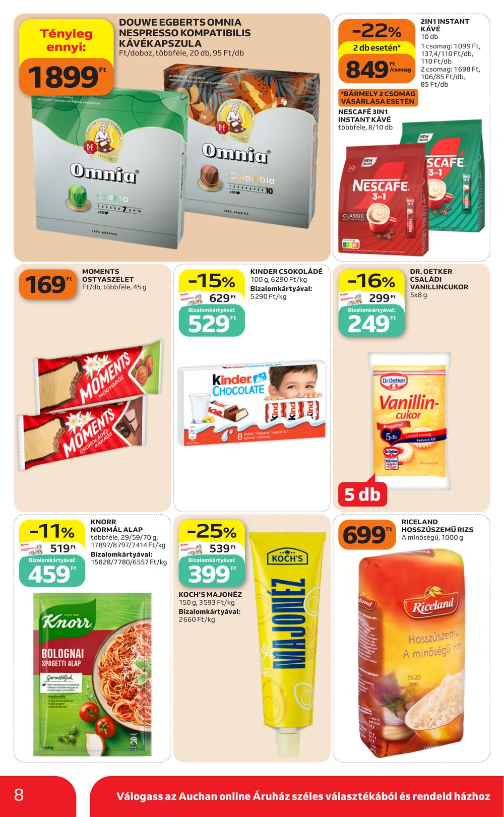 Auchan akciós újság 2026.10.15-től - 8. oldal.