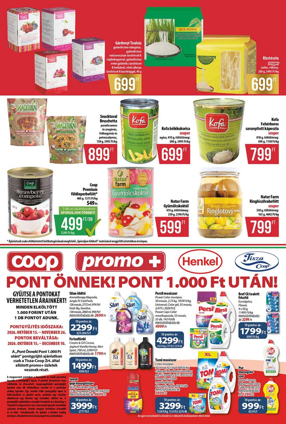 Coop akciós újság 2026.10.15-től - 7. oldal.