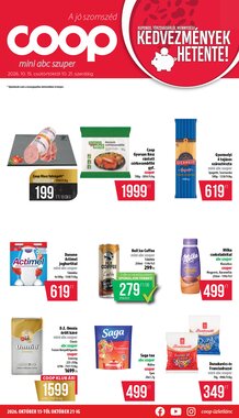 Coop akciós újság 2026.10.15-től