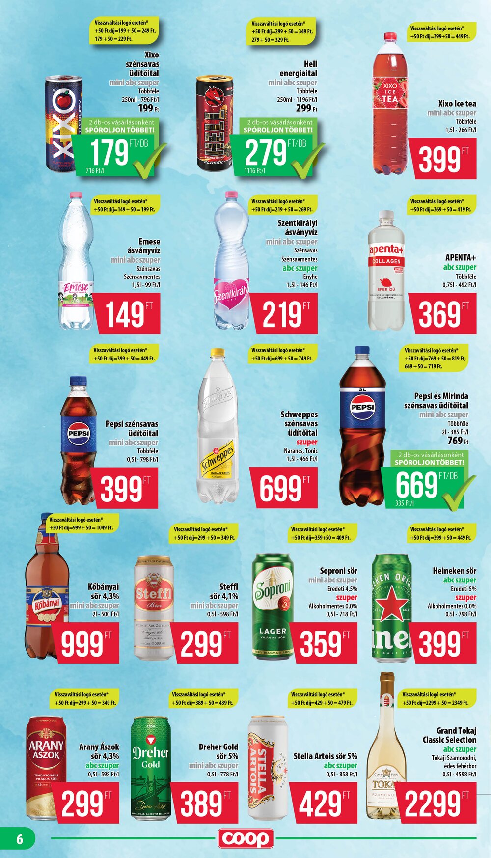 Coop akciós újság 2026.10.15-től - 6. oldal.