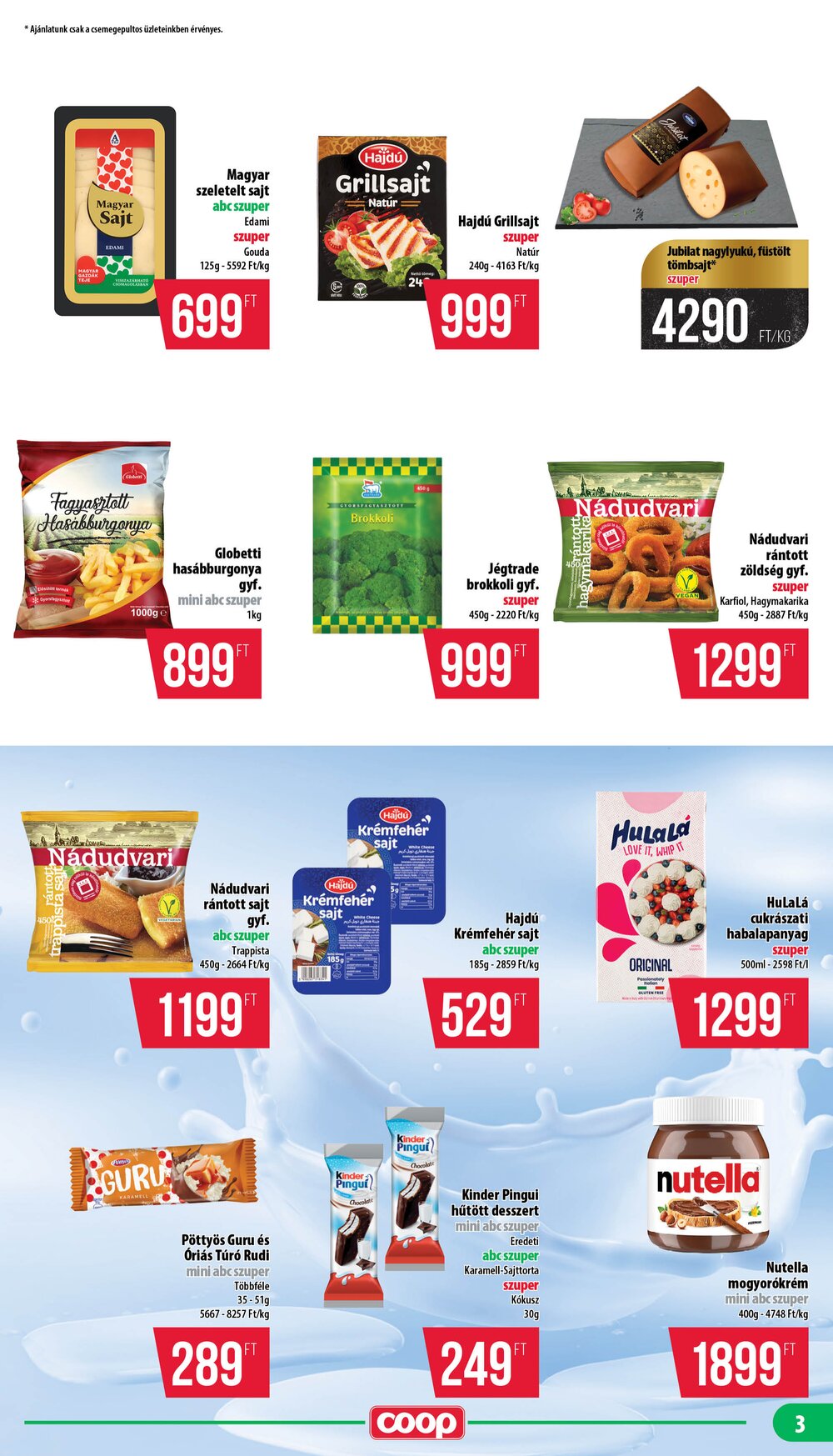 Coop akciós újság 2026.10.15-től - 3. oldal.