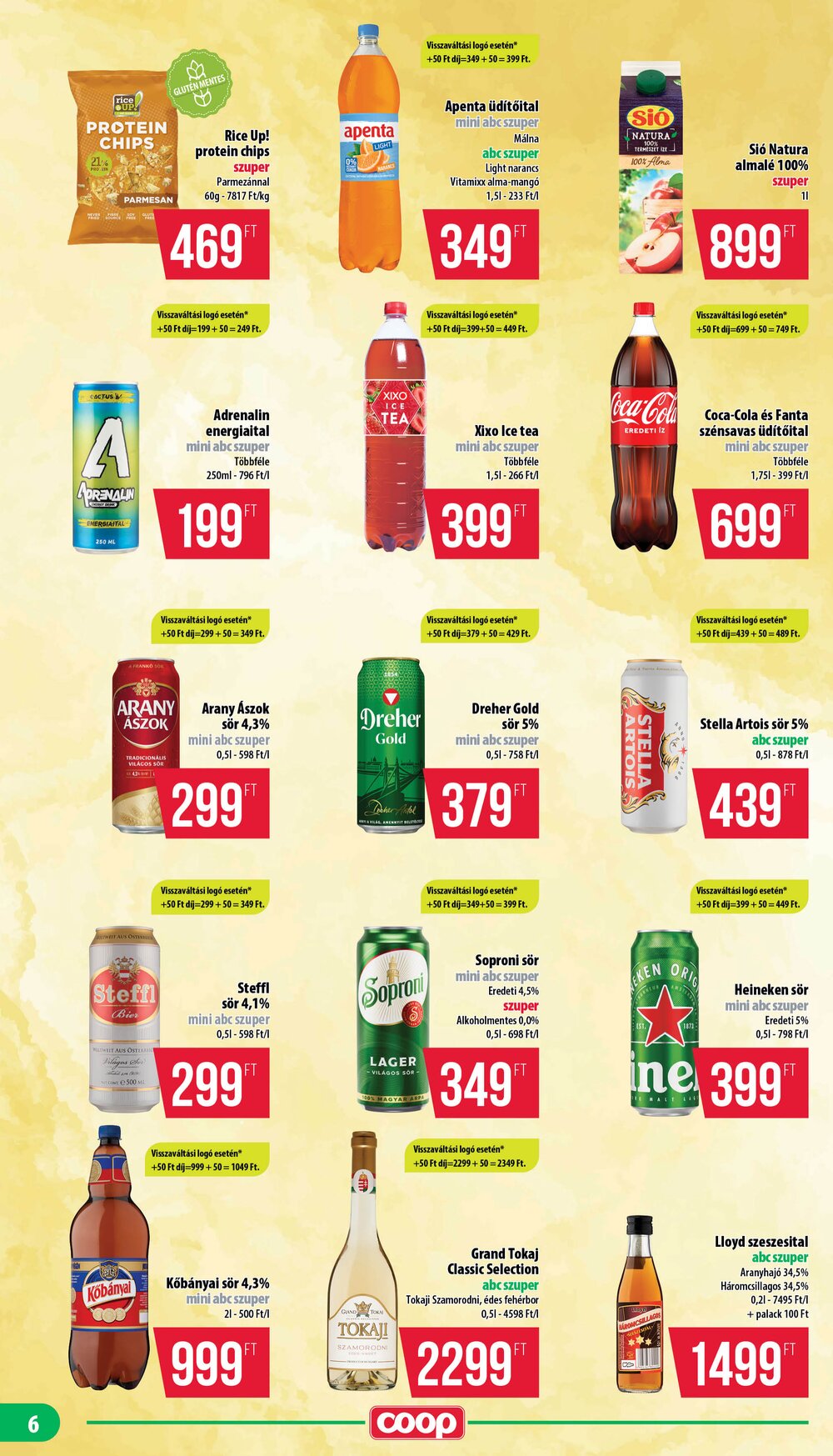 Coop akciós újság 2026.10.15-től - 6. oldal.