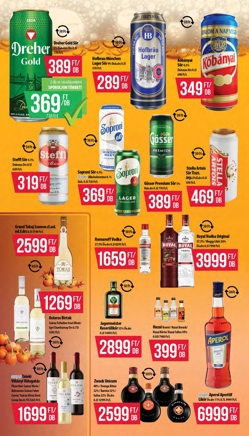 Coop akciós újság 2026.10.15-től - 10. oldal.