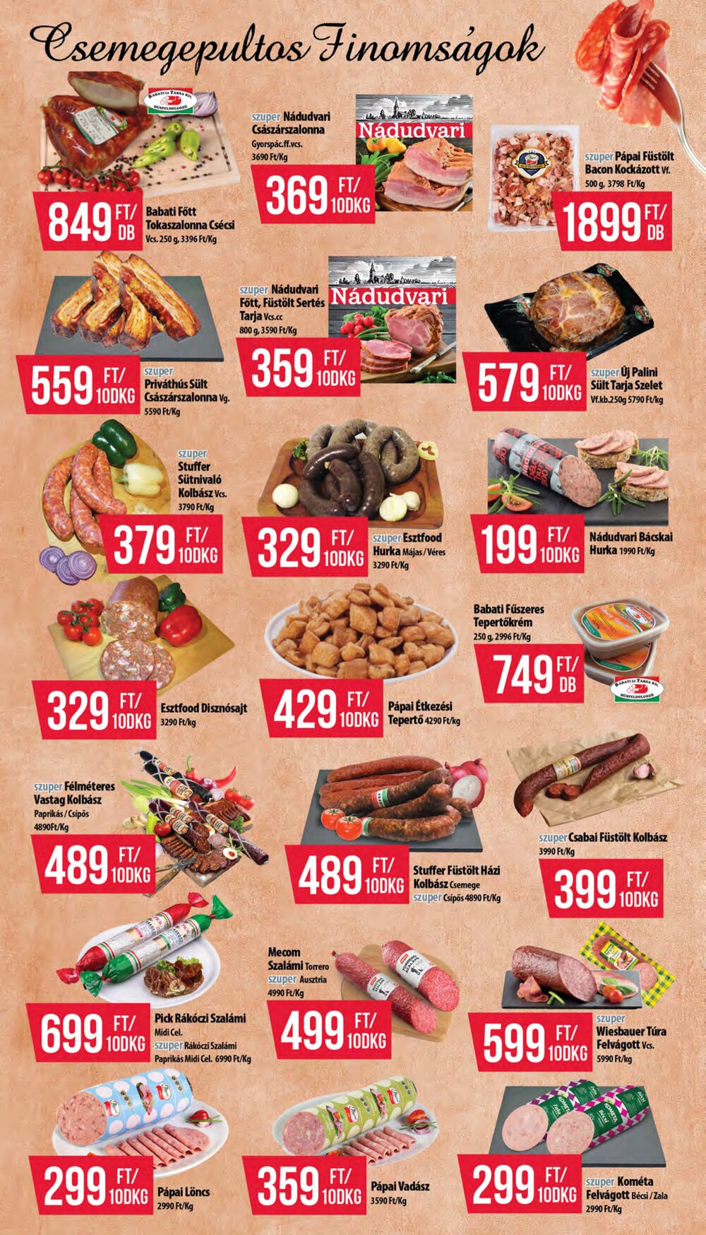 Coop akciós újság 2026.10.15-től - 2. oldal.