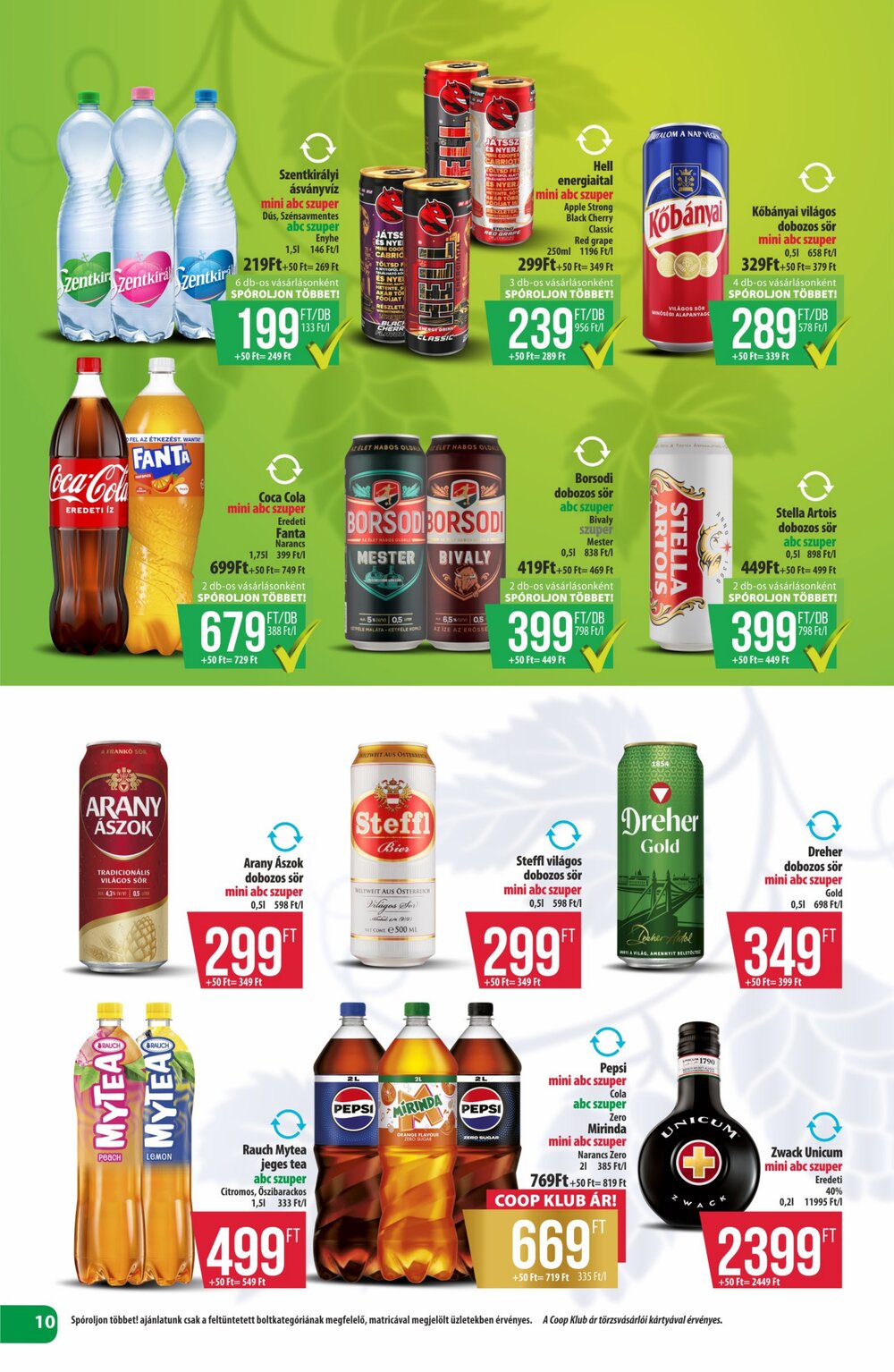 Coop akciós újság 2026.10.15-től - 10. oldal.
