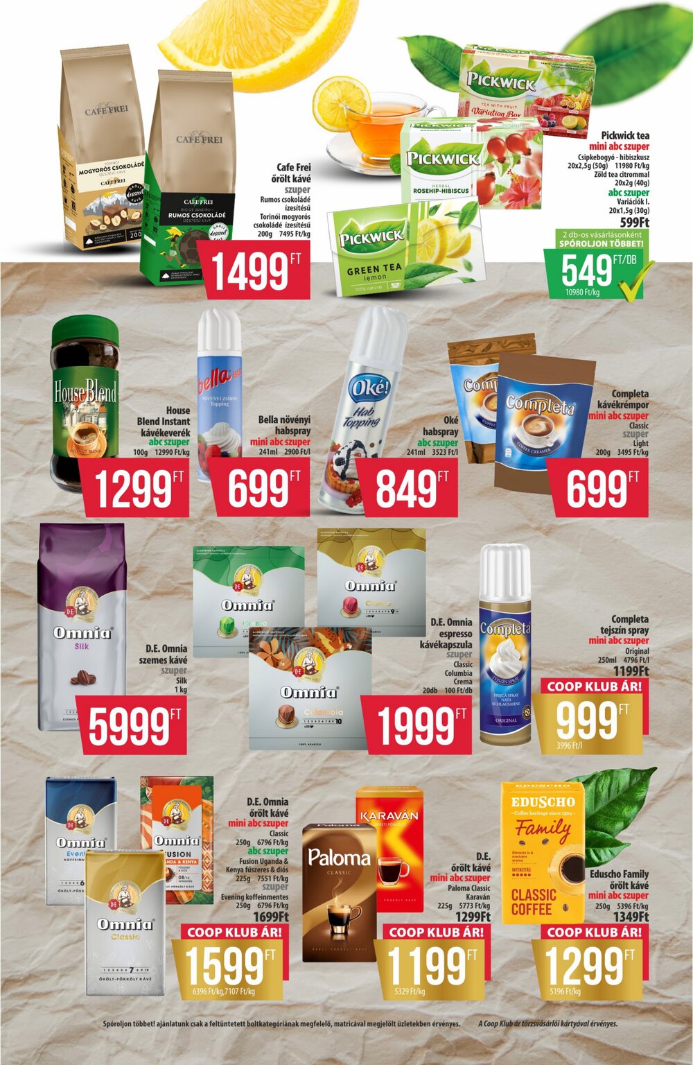 Coop akciós újság 2026.10.15-től - 7. oldal.