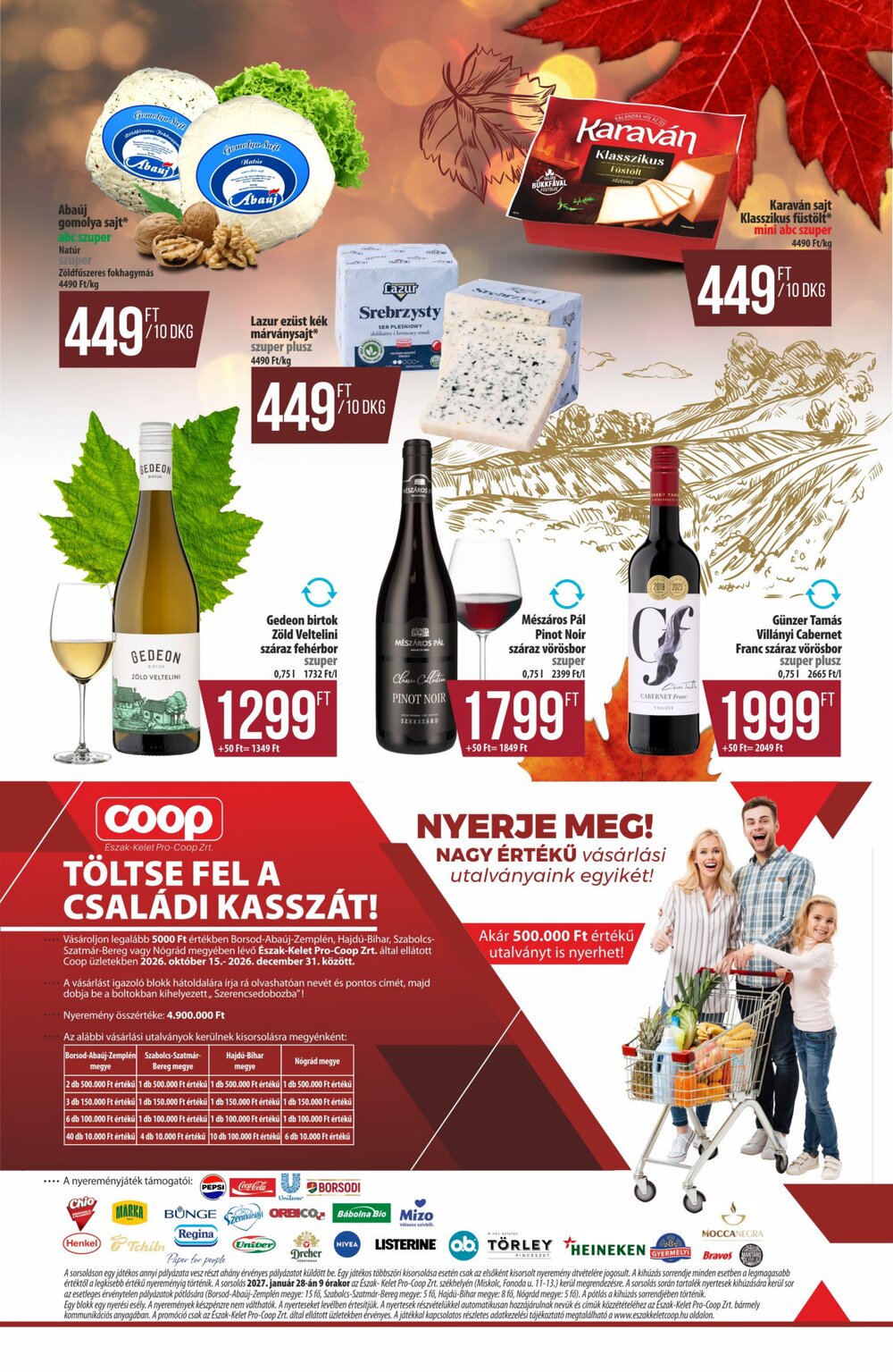 Coop akciós újság 2026.10.15-től - 9. oldal.
