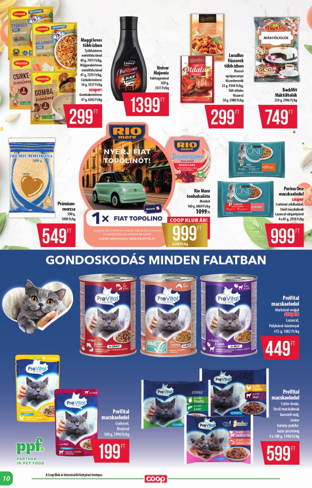 Coop akciós újság 2026.10.15-től - 10. oldal.