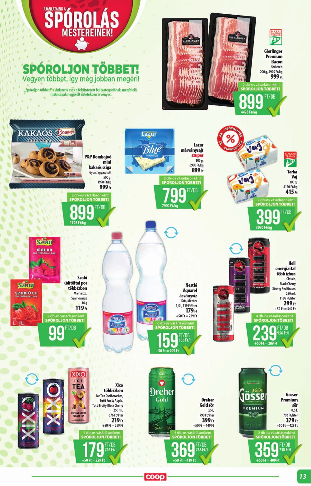 Coop akciós újság 2026.10.15-től - 13. oldal.