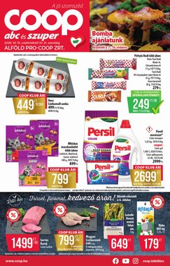 Coop akciós újság 2026.10.15-től