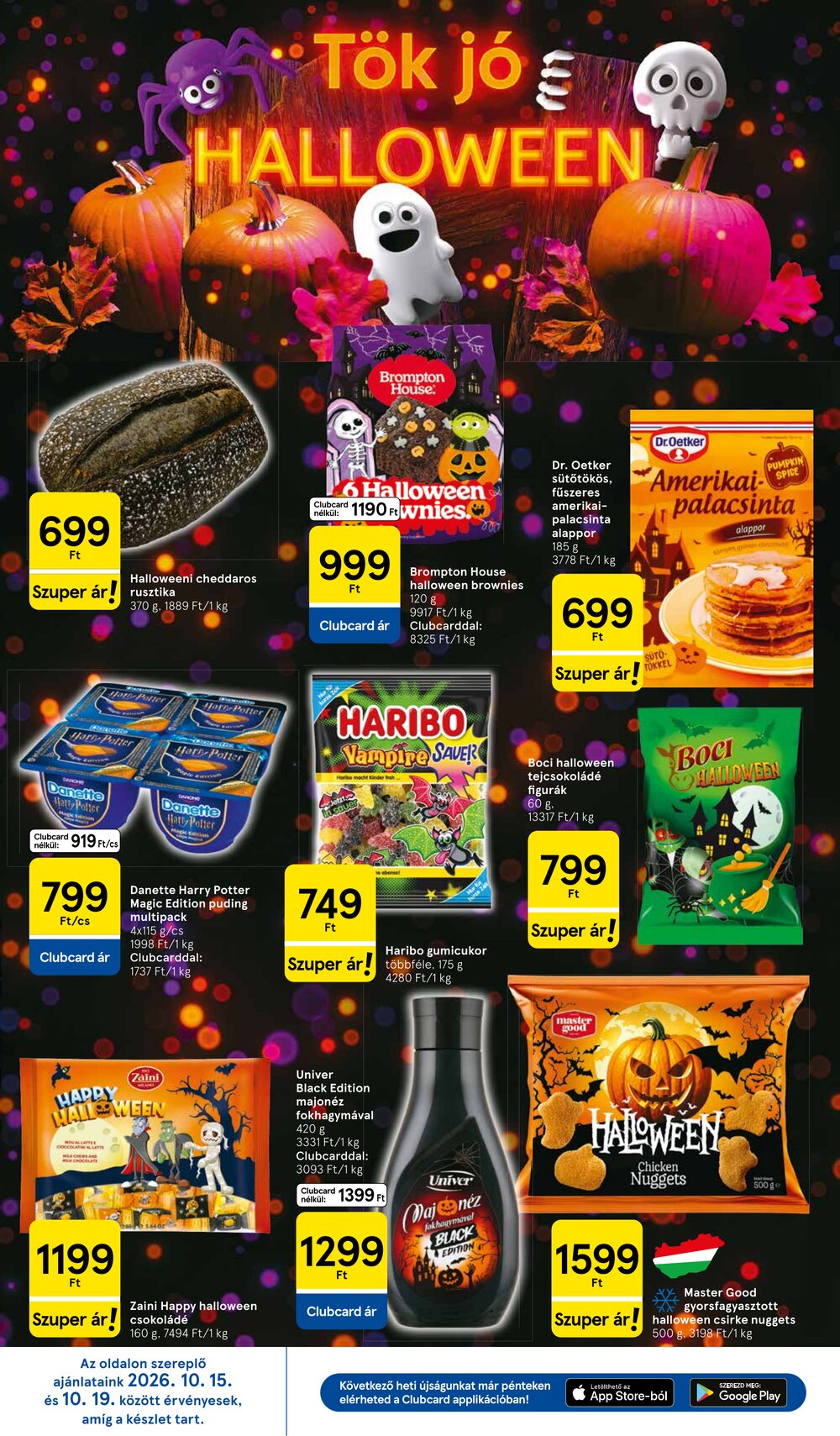 Tesco akciós újság 2026.10.15-től - 10. oldal.