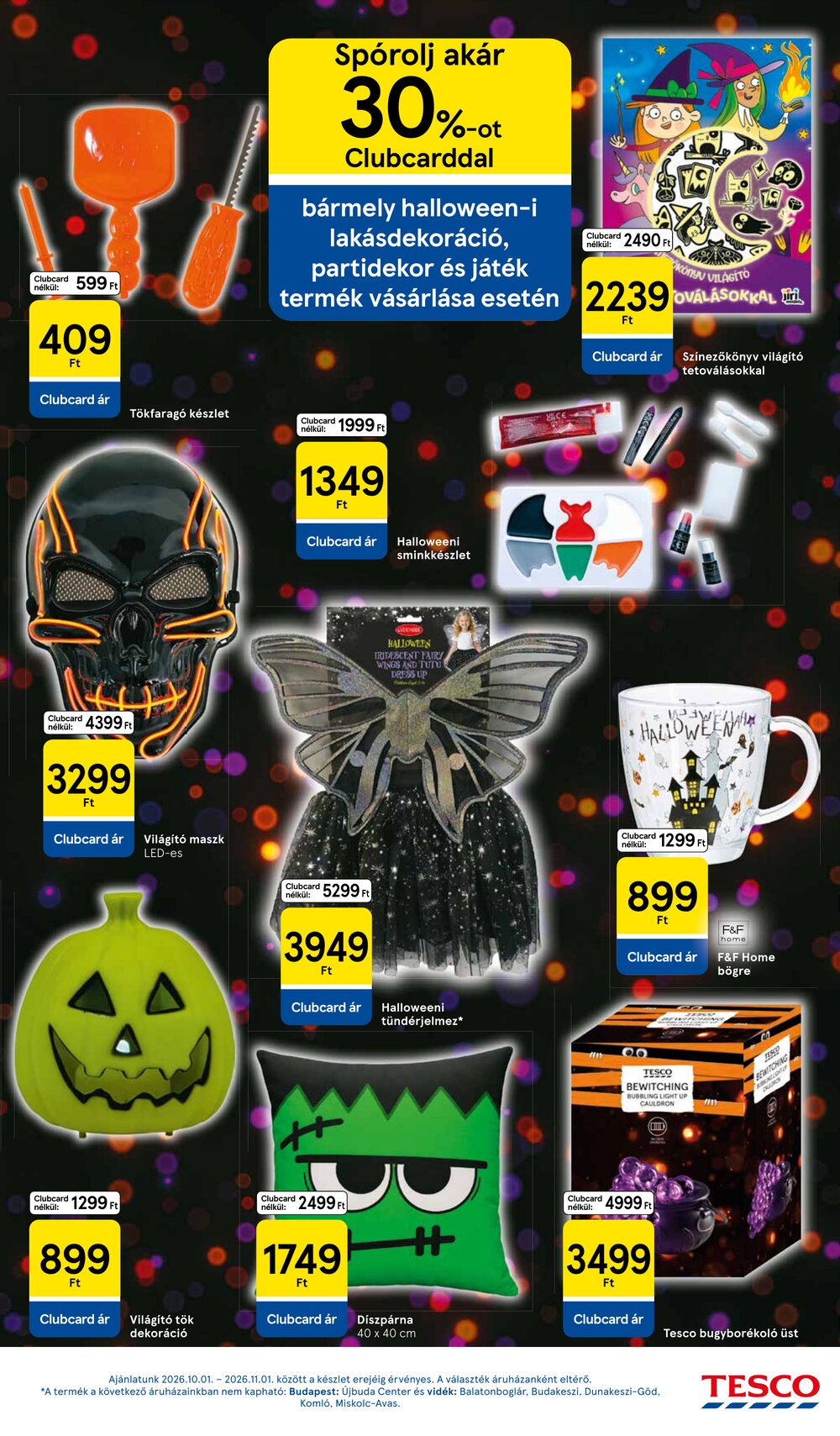 Tesco akciós újság 2026.10.15-től - 11. oldal.