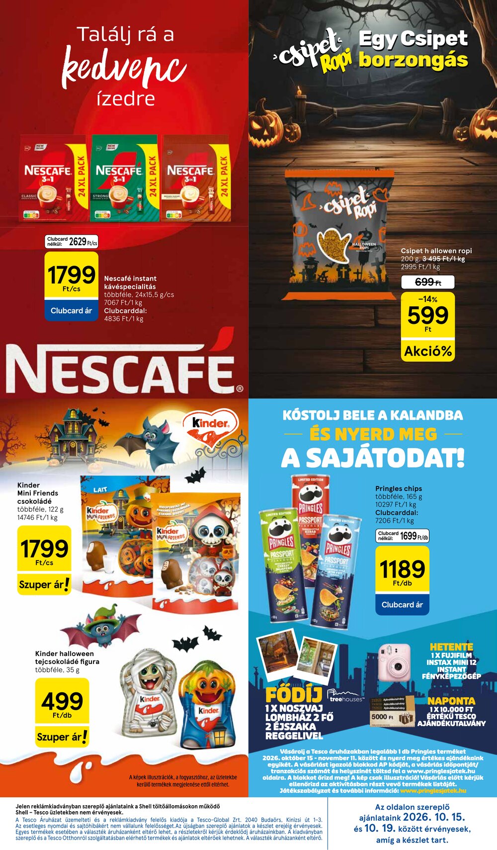 Tesco akciós újság 2026.10.15-től - 19. oldal.