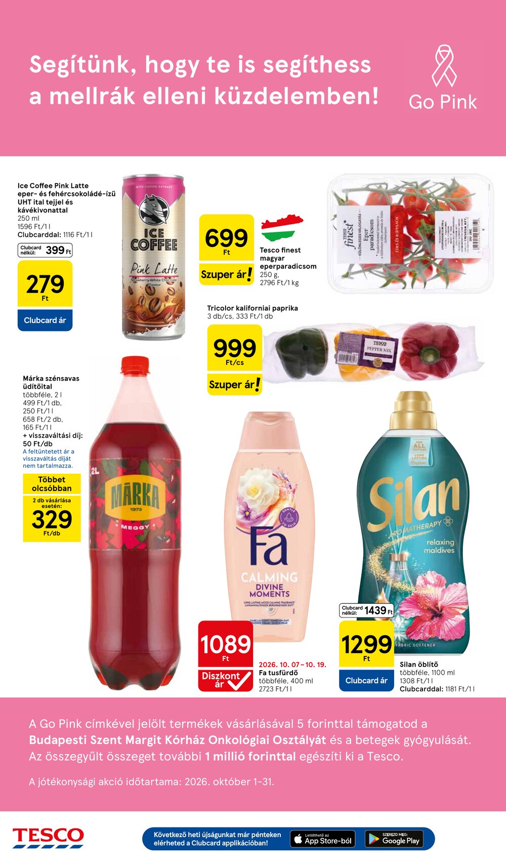 Tesco akciós újság 2026.10.15-től - 4. oldal.