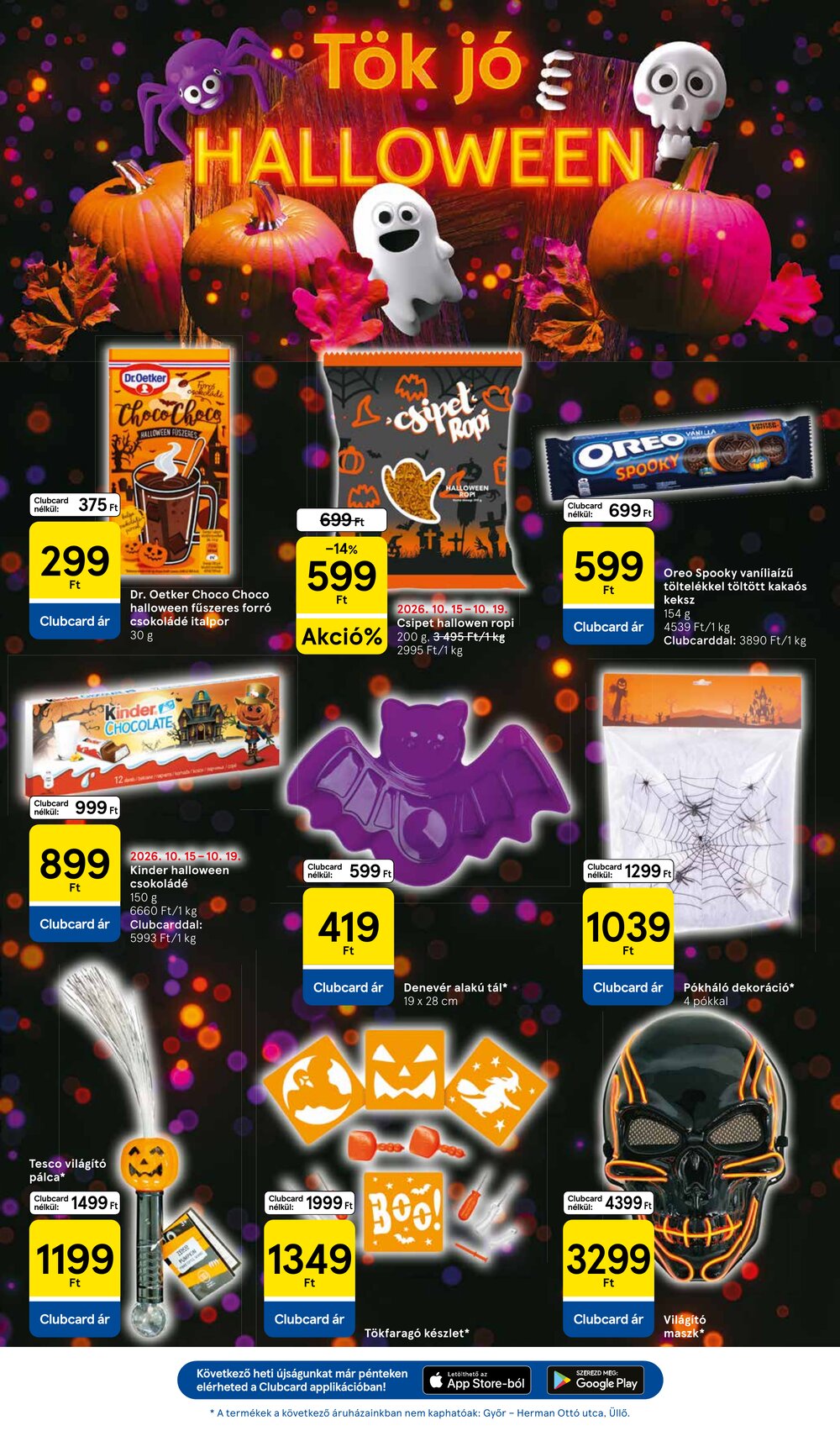 Tesco akciós újság 2026.10.15-től - 5. oldal.