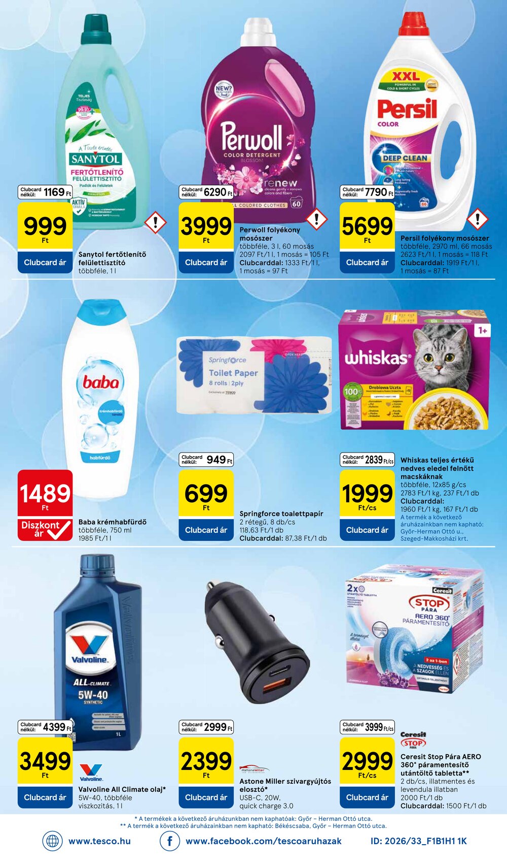 Tesco akciós újság 2026.10.15-től - 8. oldal.