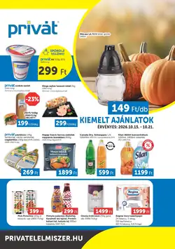 Privát akciós újság 2026.10.15-től