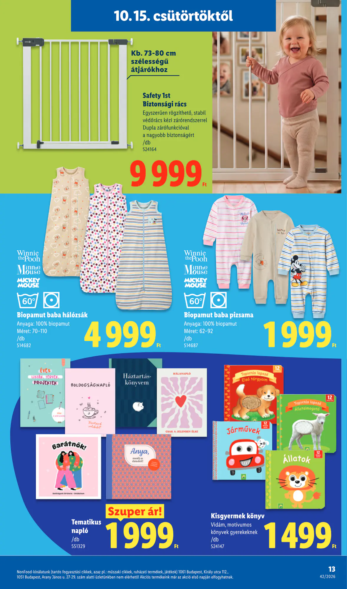 Lidl akciós újság 2026.10.15-től - 13. oldal.