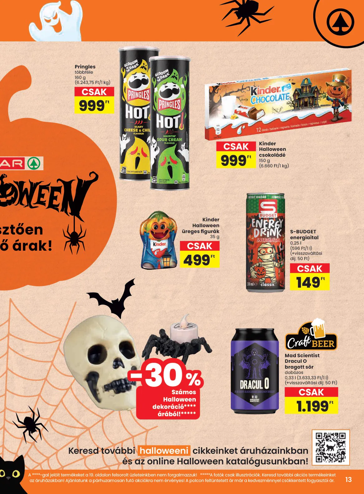 Spar akciós újság 2026.10.15-től - 13. oldal.