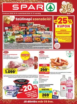 Spar akciós újság 2026.10.15-től