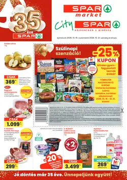 Spar Market akciós újság 2026.10.15-től