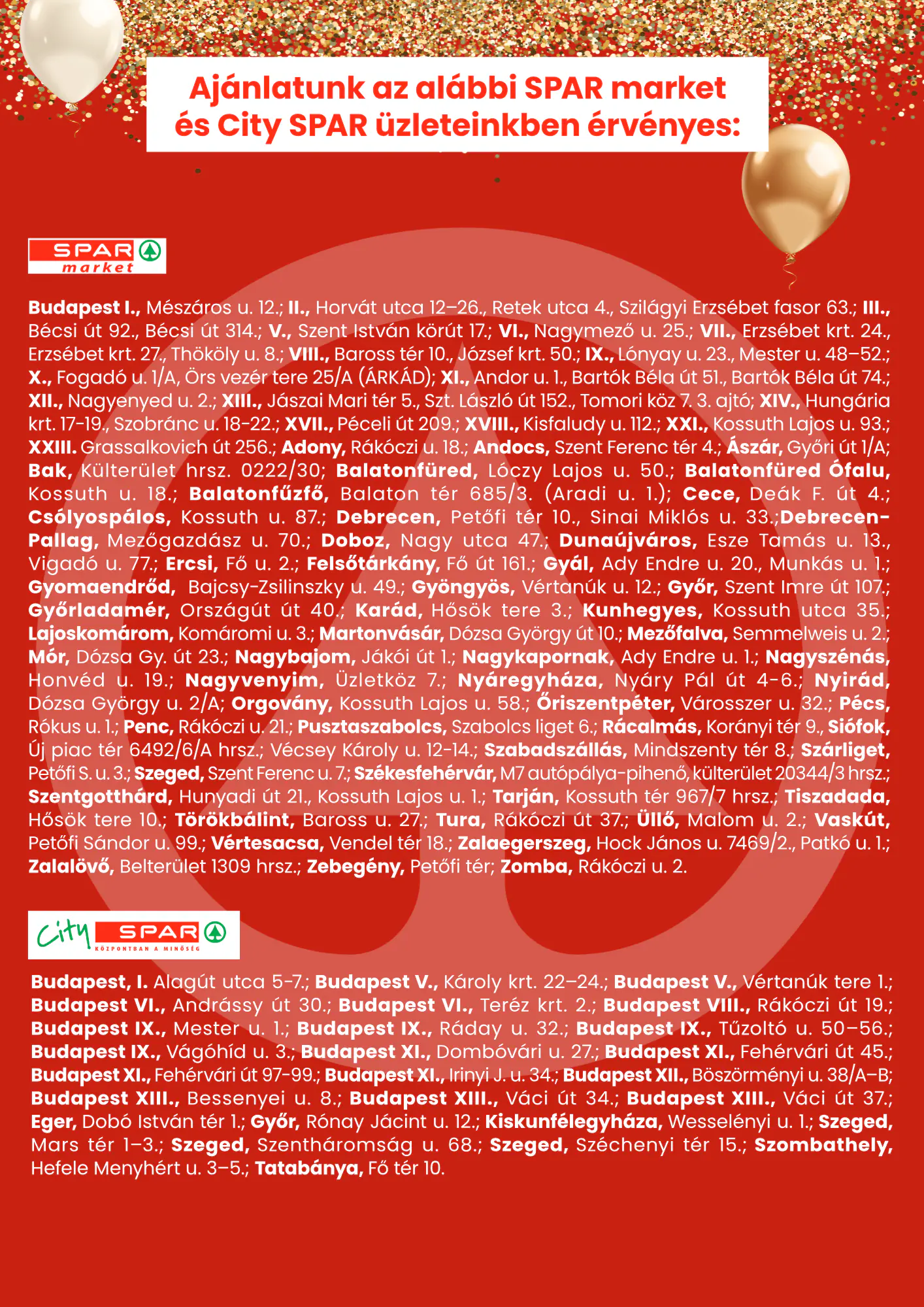 Spar Market akciós újság 2026.10.15-től - 3. oldal.