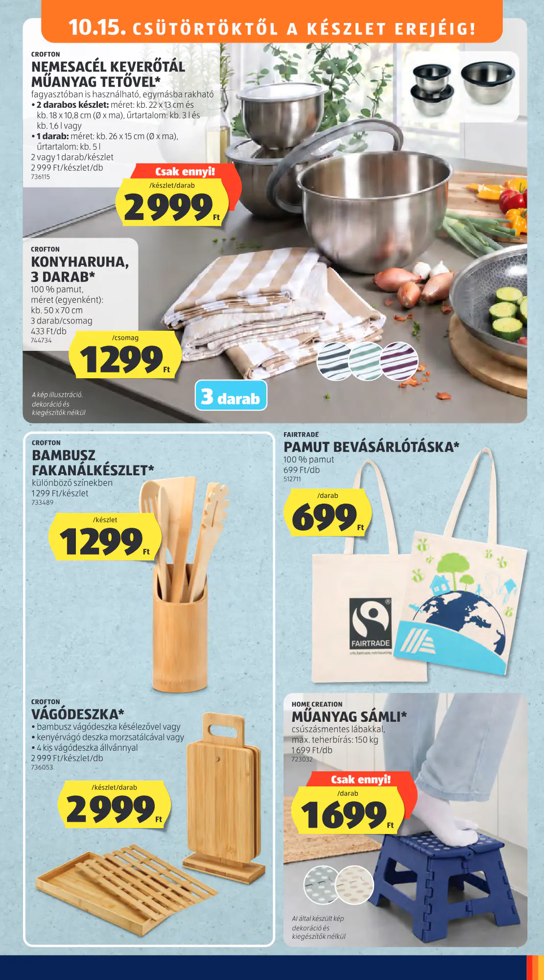 Aldi akciós újság 2026.10.15-től - 11. oldal.