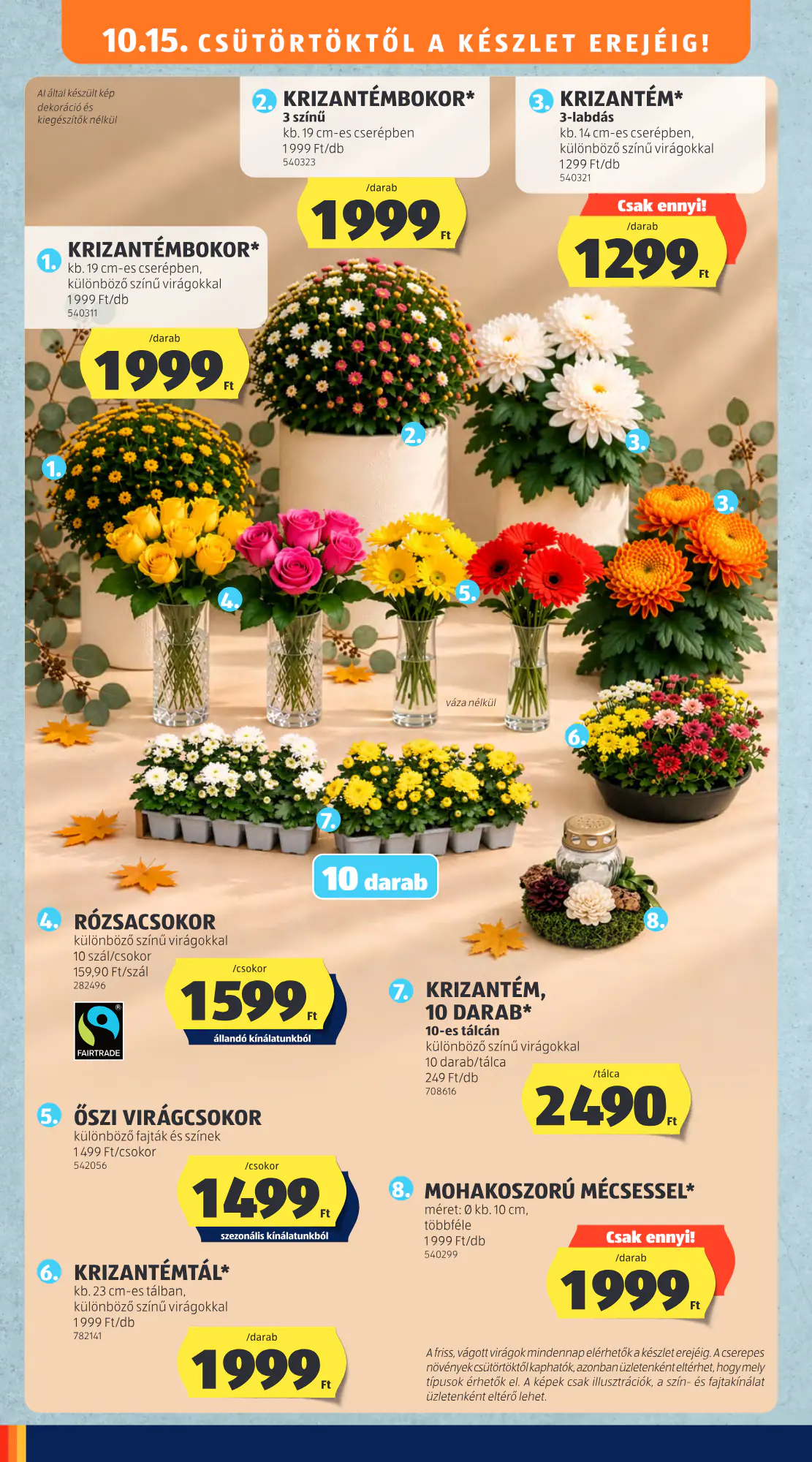 Aldi akciós újság 2026.10.15-től - 12. oldal.