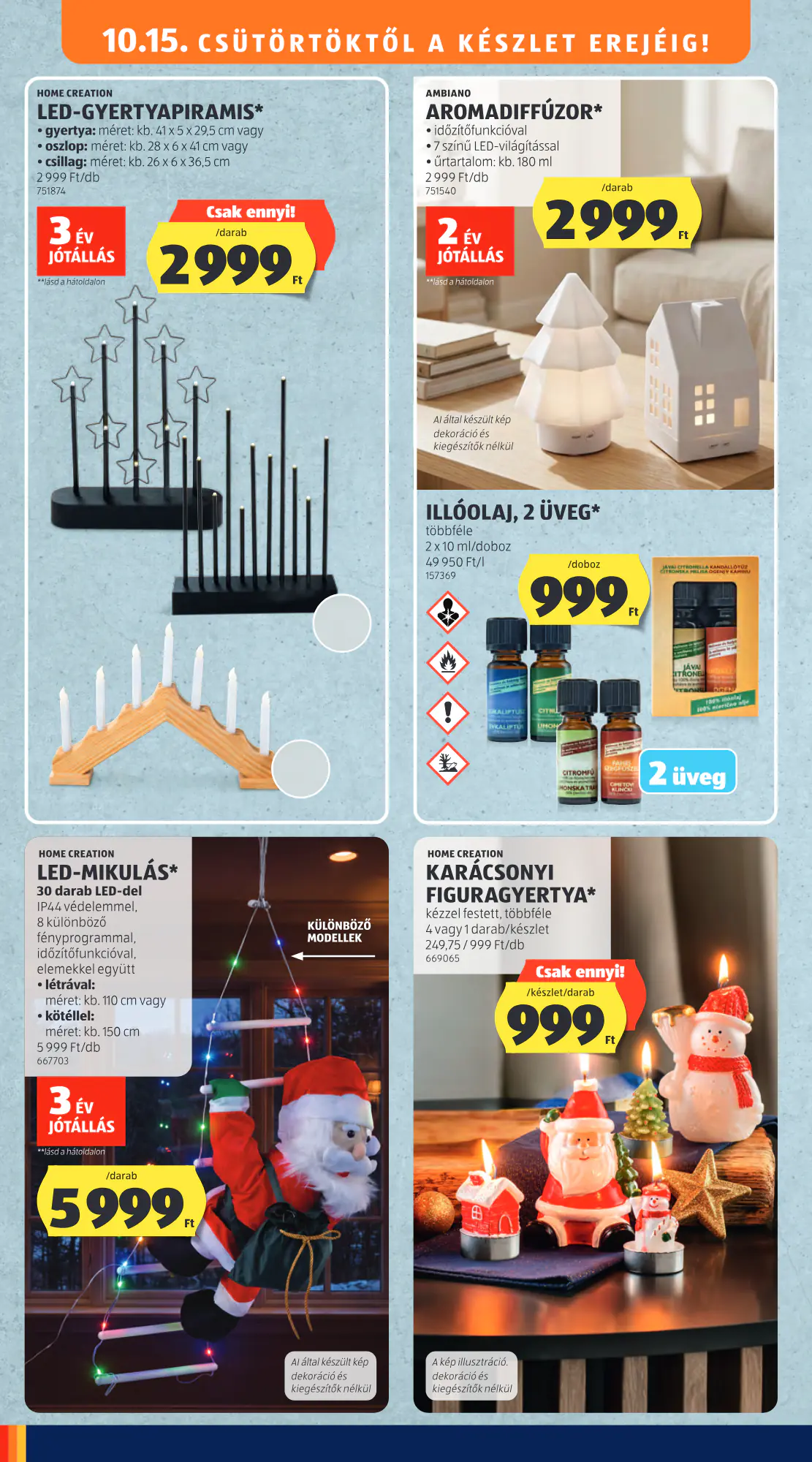 Aldi akciós újság 2026.10.15-től - 4. oldal.