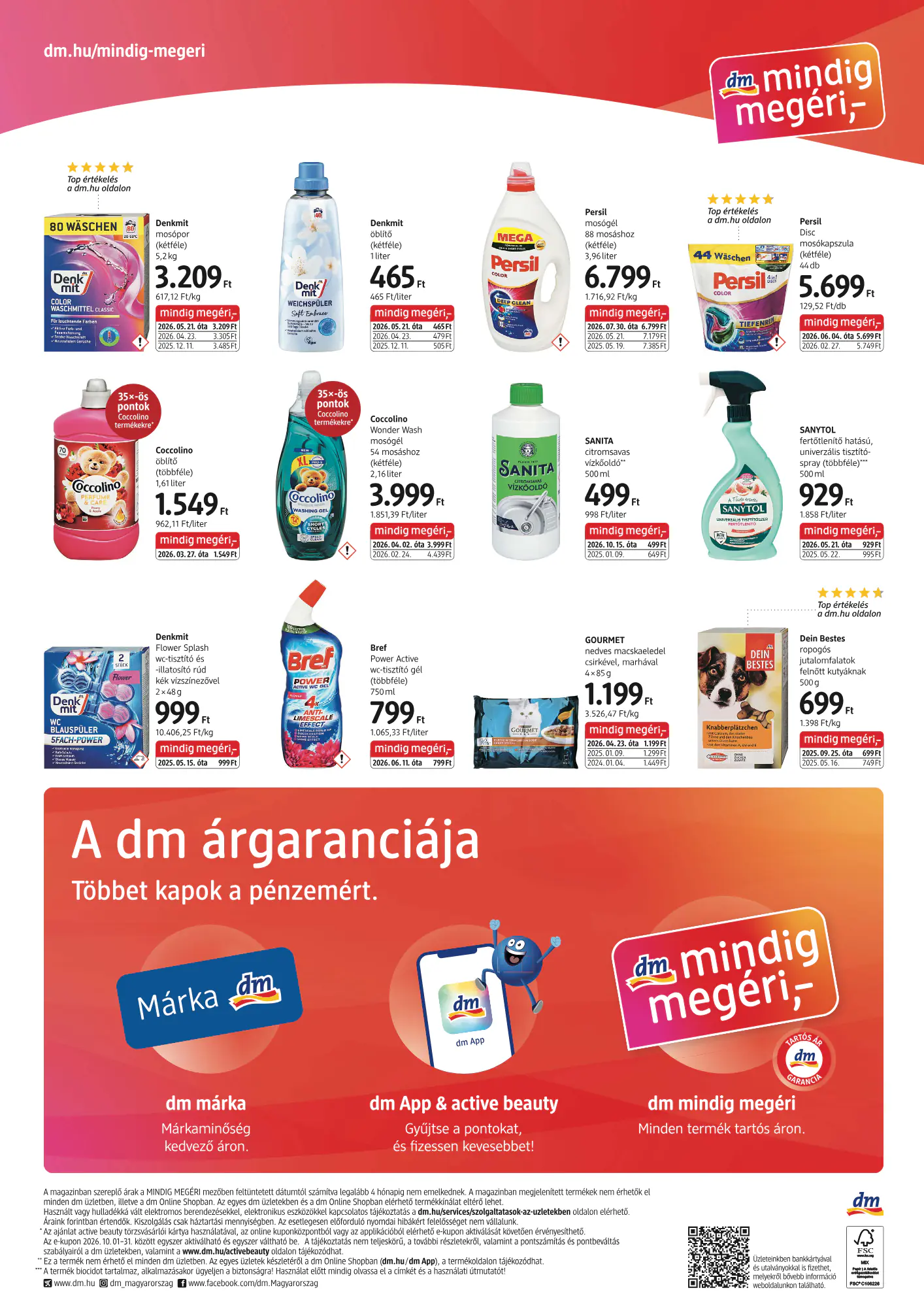 DM drogéria akciós újság 2026.10.15-től - 4. oldal.