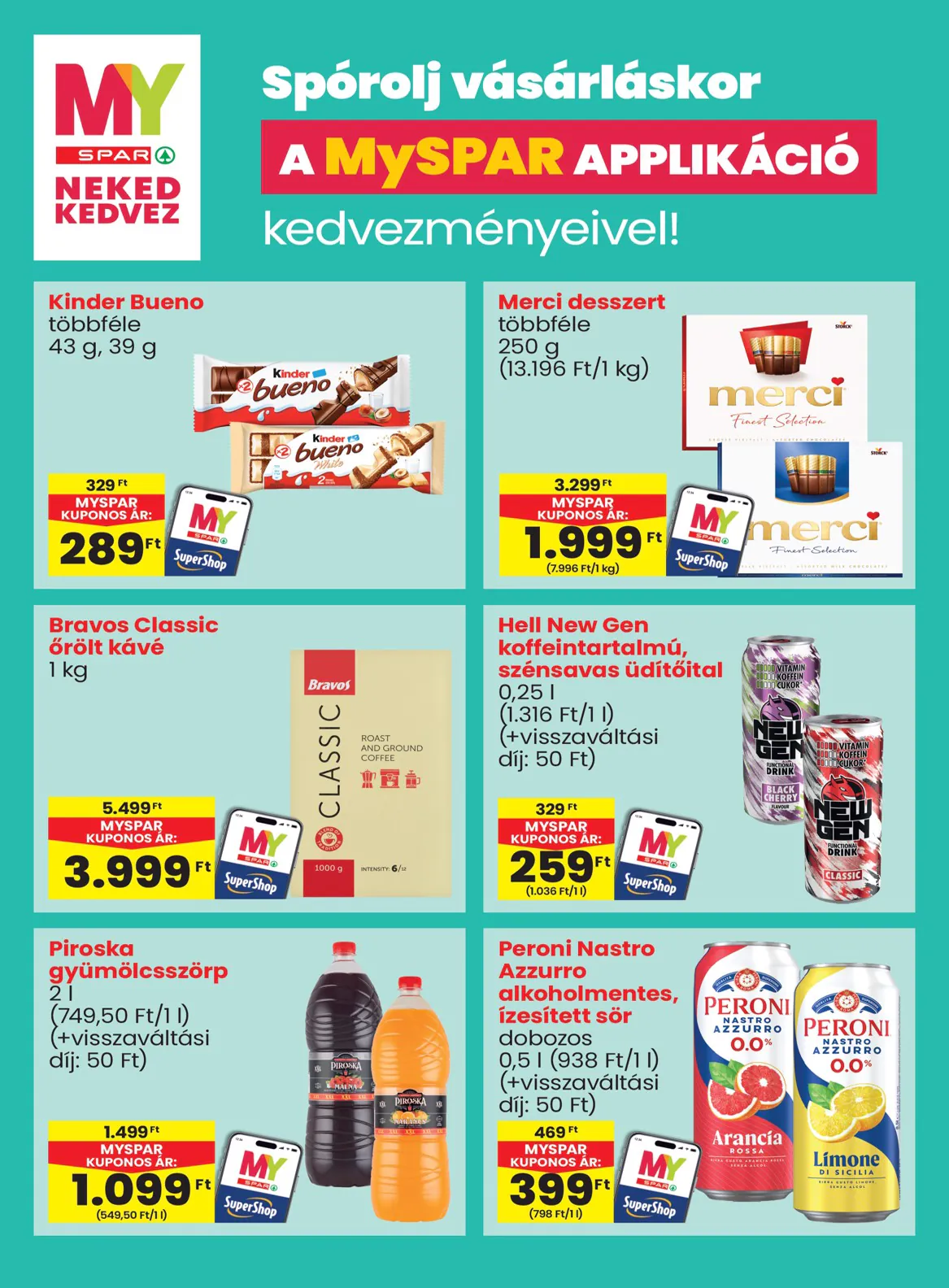 Spar akciós újság 2026.10.15-től - 12. oldal.