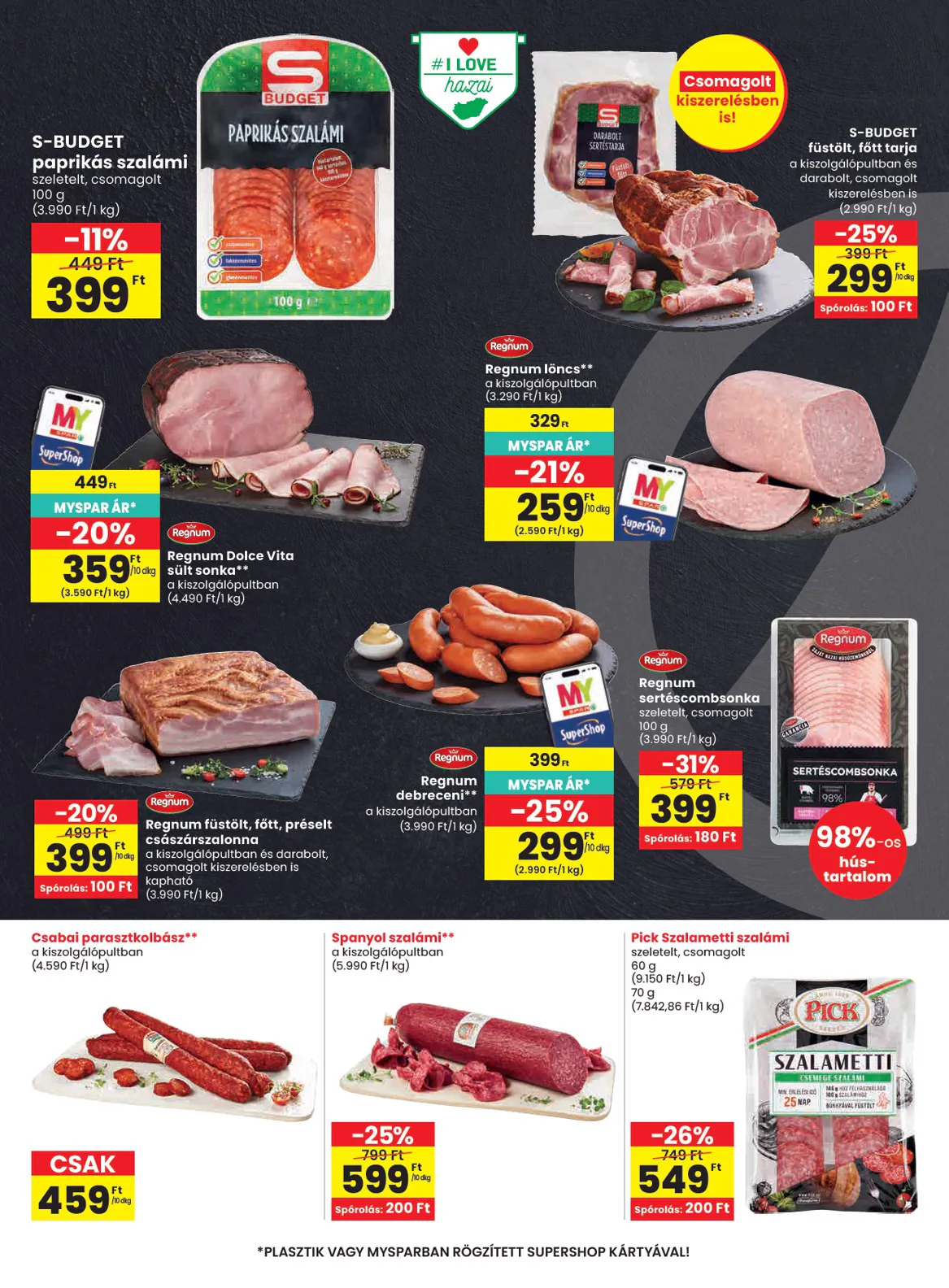 Spar akciós újság 2026.10.15-től - 14. oldal.