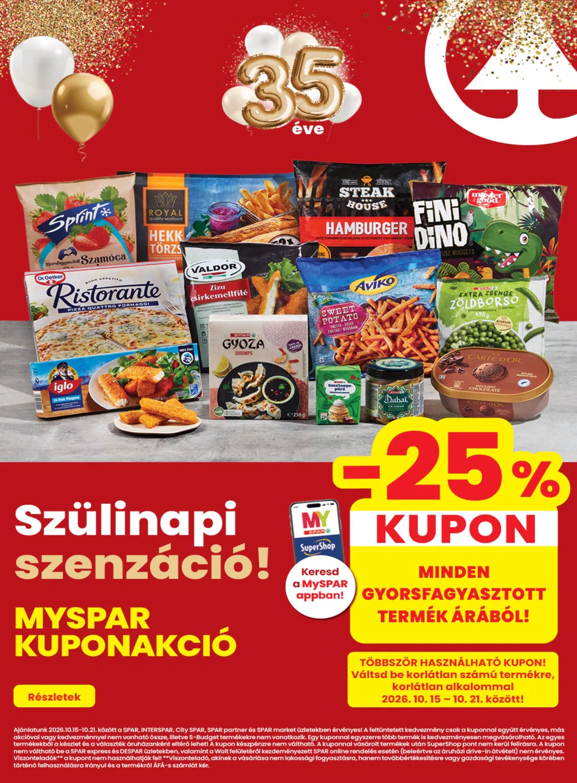Spar akciós újság 2026.10.15-től - 2. oldal.
