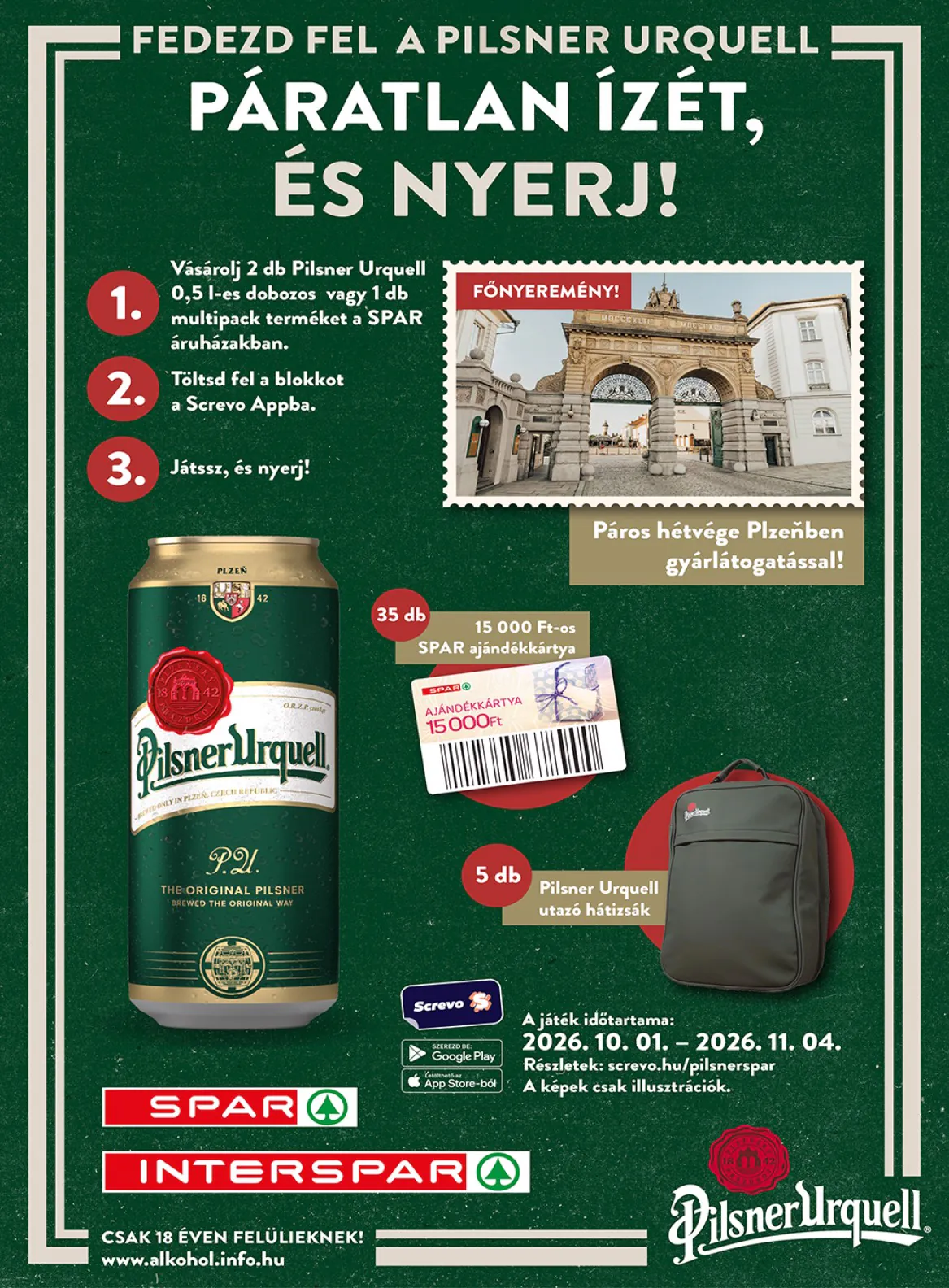 Spar akciós újság 2026.10.15-től - 30. oldal.