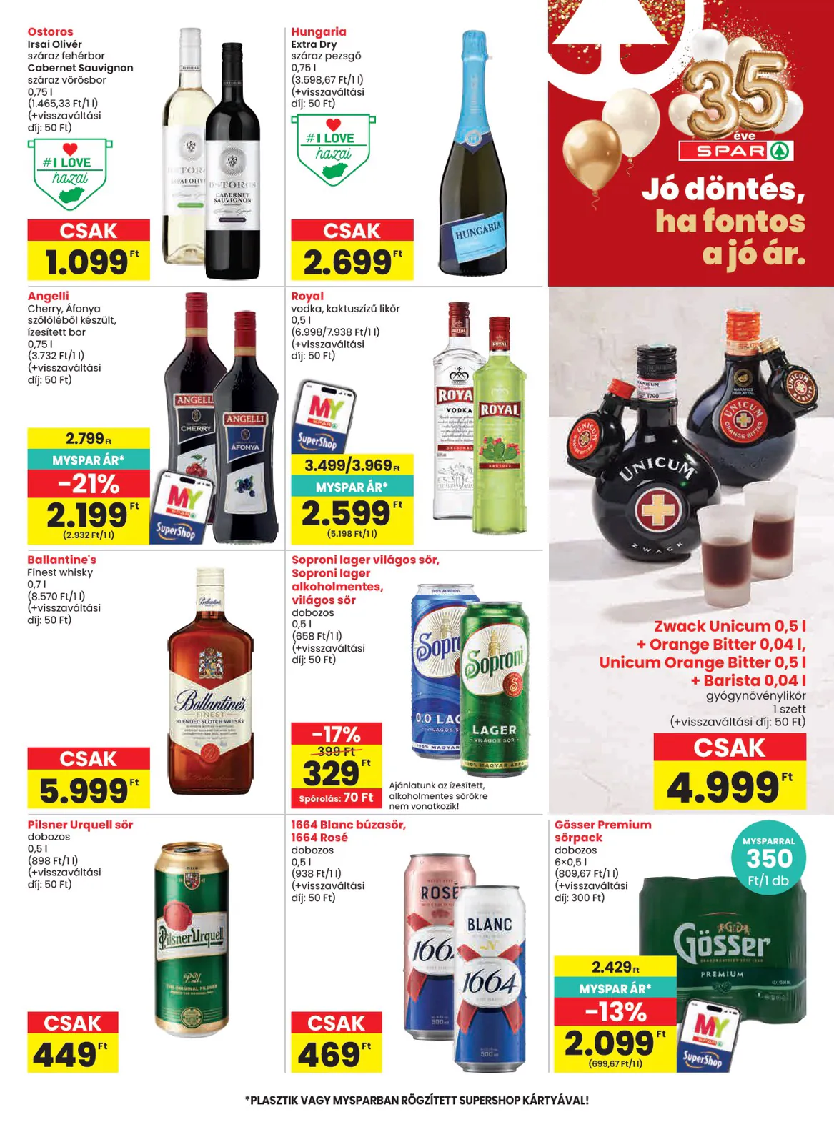 Spar akciós újság 2026.10.15-től - 31. oldal.
