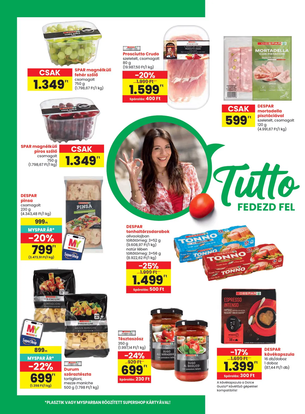 Spar akciós újság 2026.10.15-től - 4. oldal.