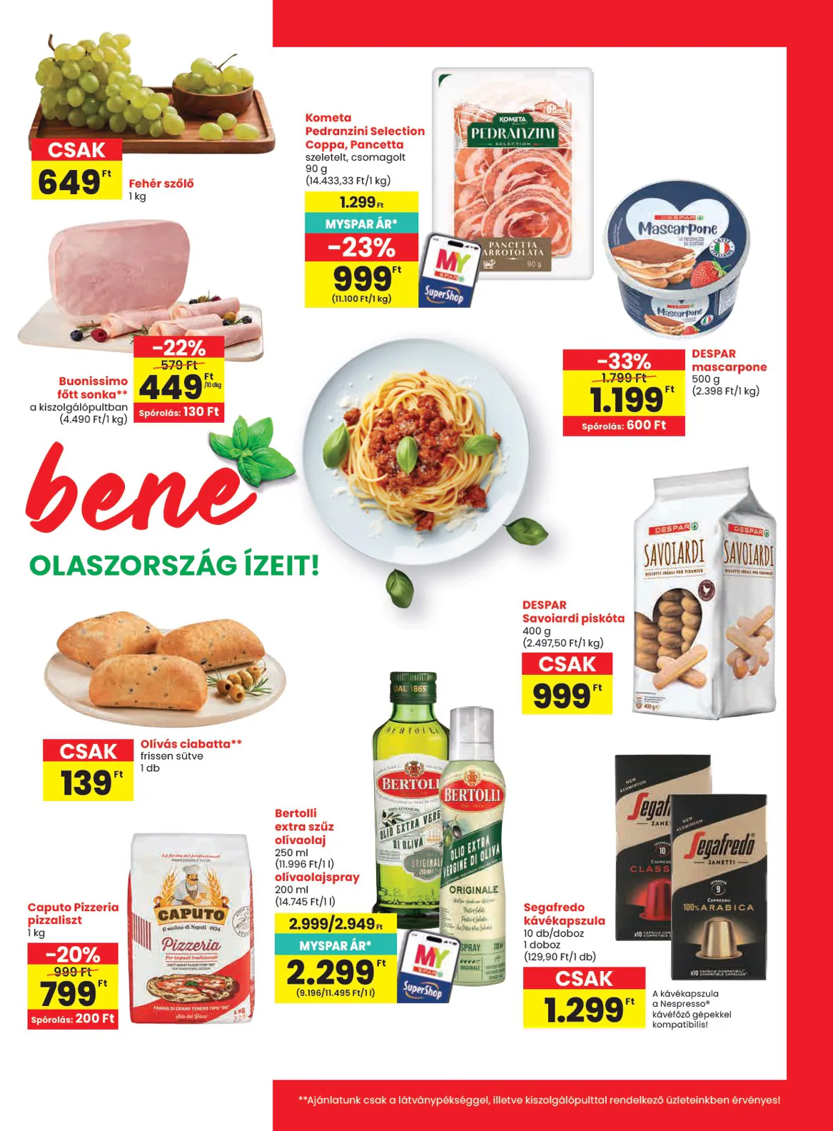 Spar akciós újság 2026.10.15-től - 5. oldal.