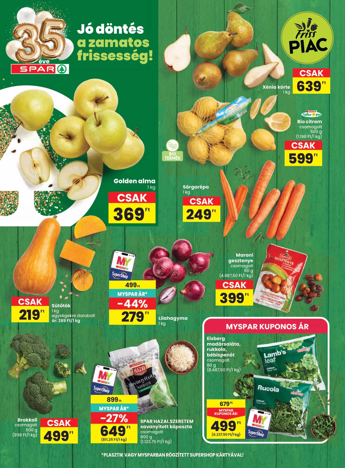 Spar akciós újság 2026.10.15-től - 6. oldal.