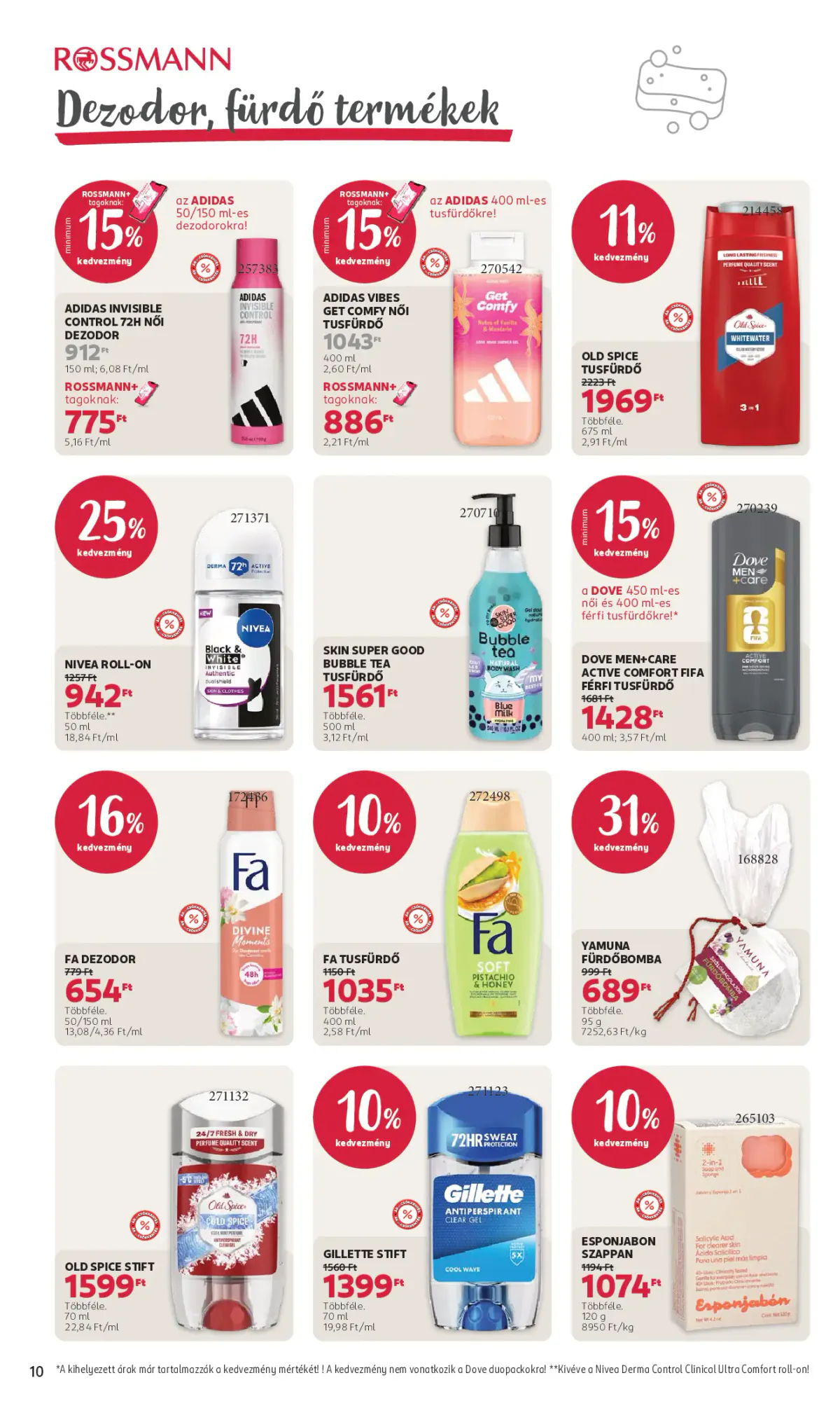 Rossmann akciós újság 2026.10.19-től - 12. oldal.
