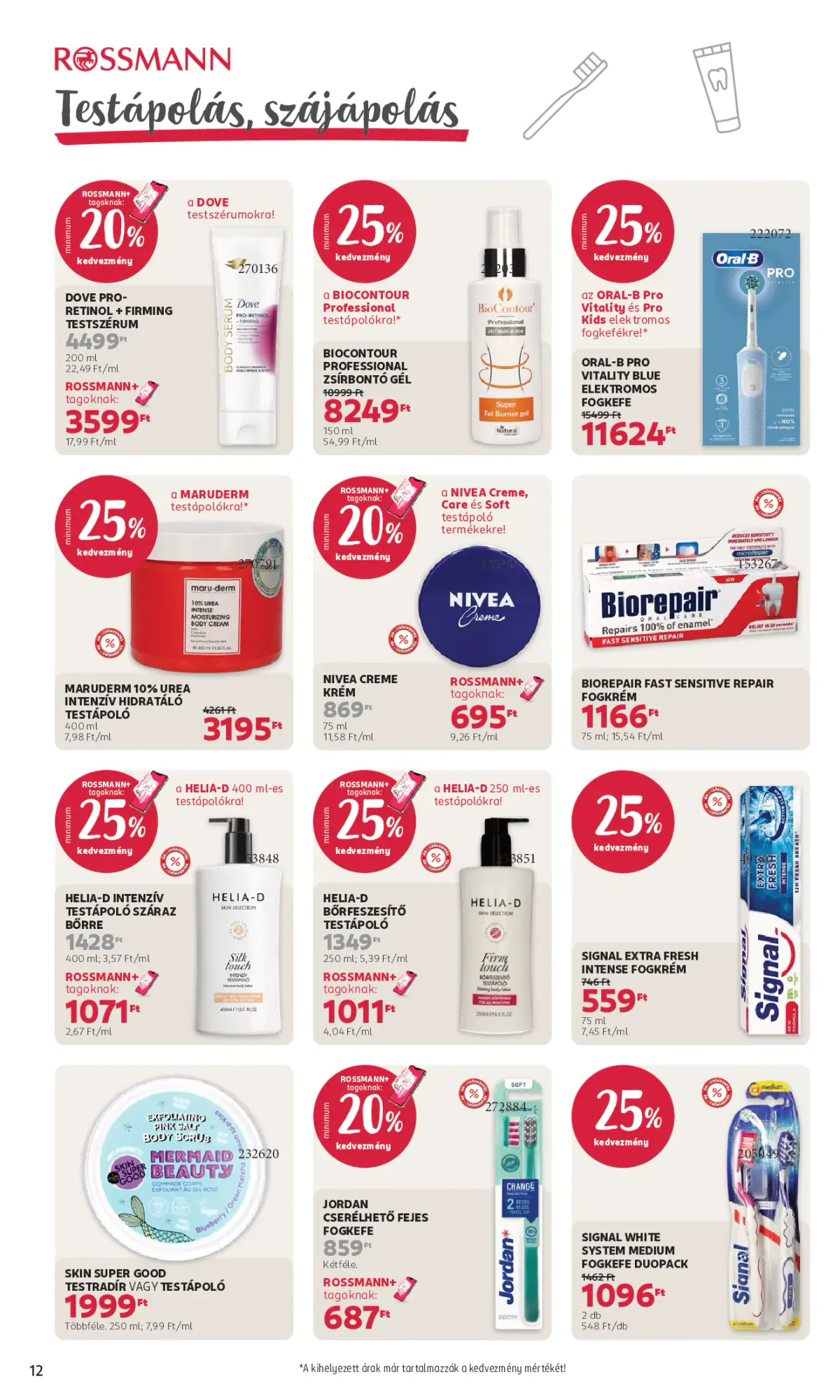 Rossmann akciós újság 2026.10.19-től - 14. oldal.