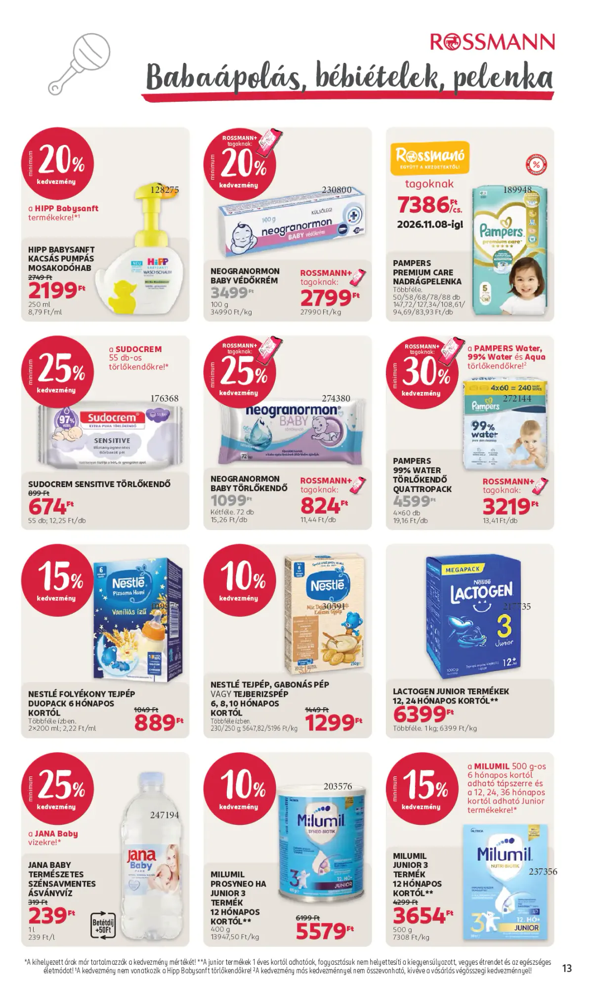 Rossmann akciós újság 2026.10.19-től - 15. oldal.