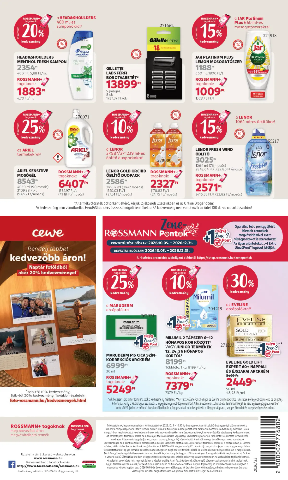 Rossmann akciós újság 2026.10.19-től - 24. oldal.