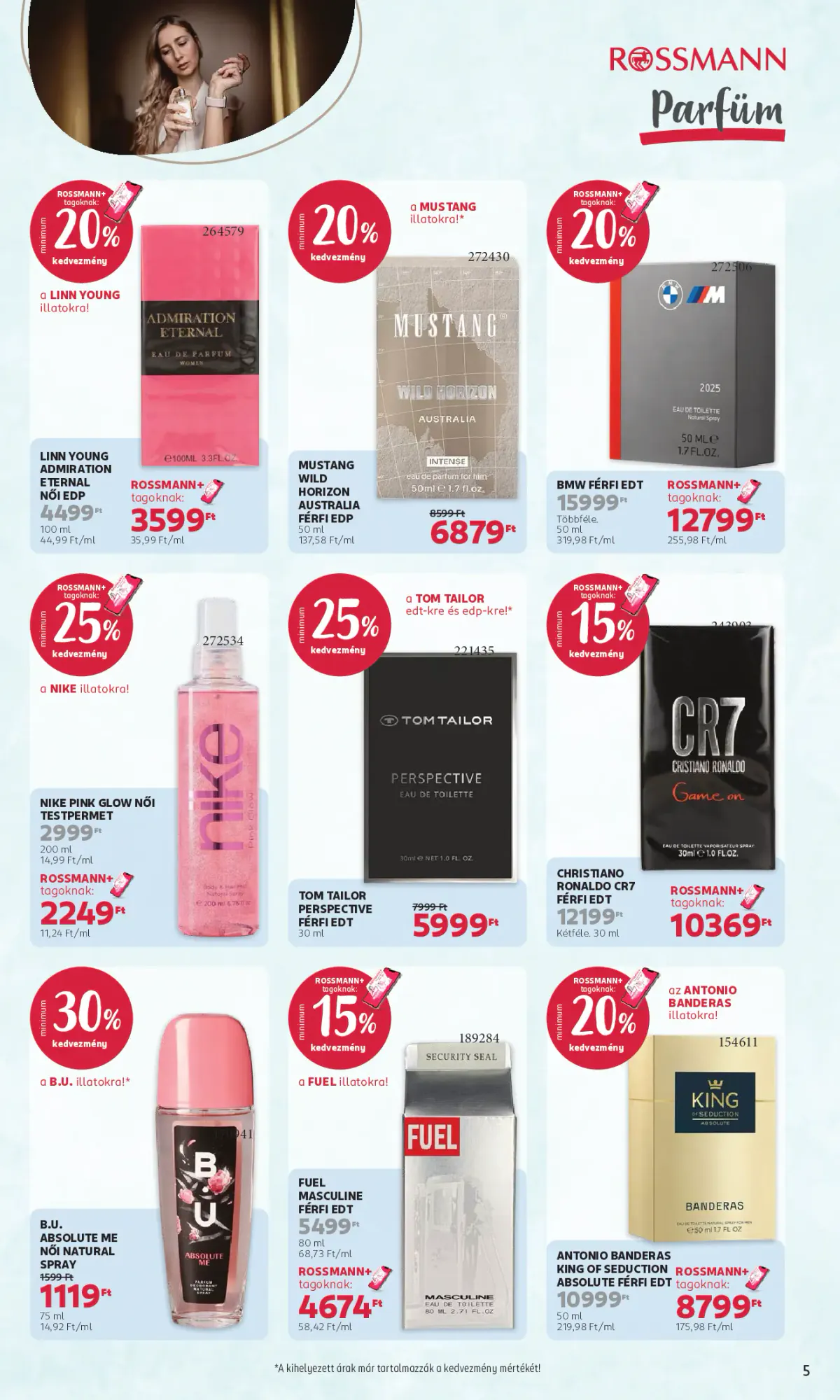 Rossmann akciós újság 2026.10.19-től - 5. oldal.