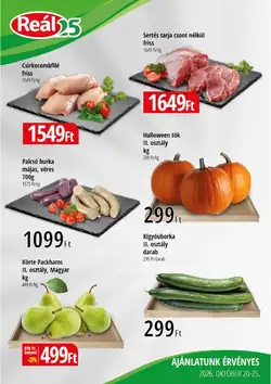 Reál akciós újság 2026.10.20-tól