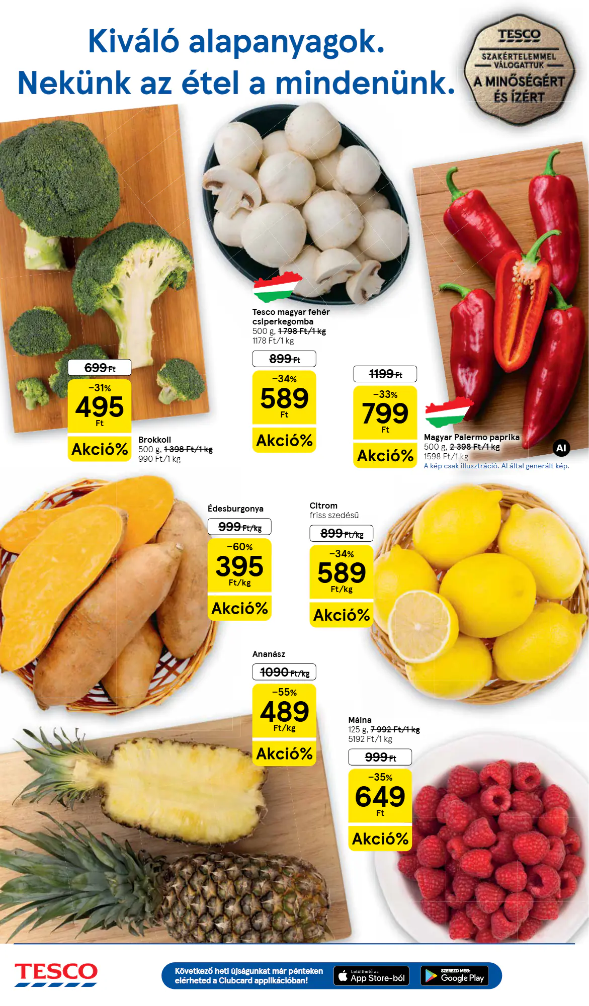 Tesco akciós újság 2026.10.21-től - 2. oldal.