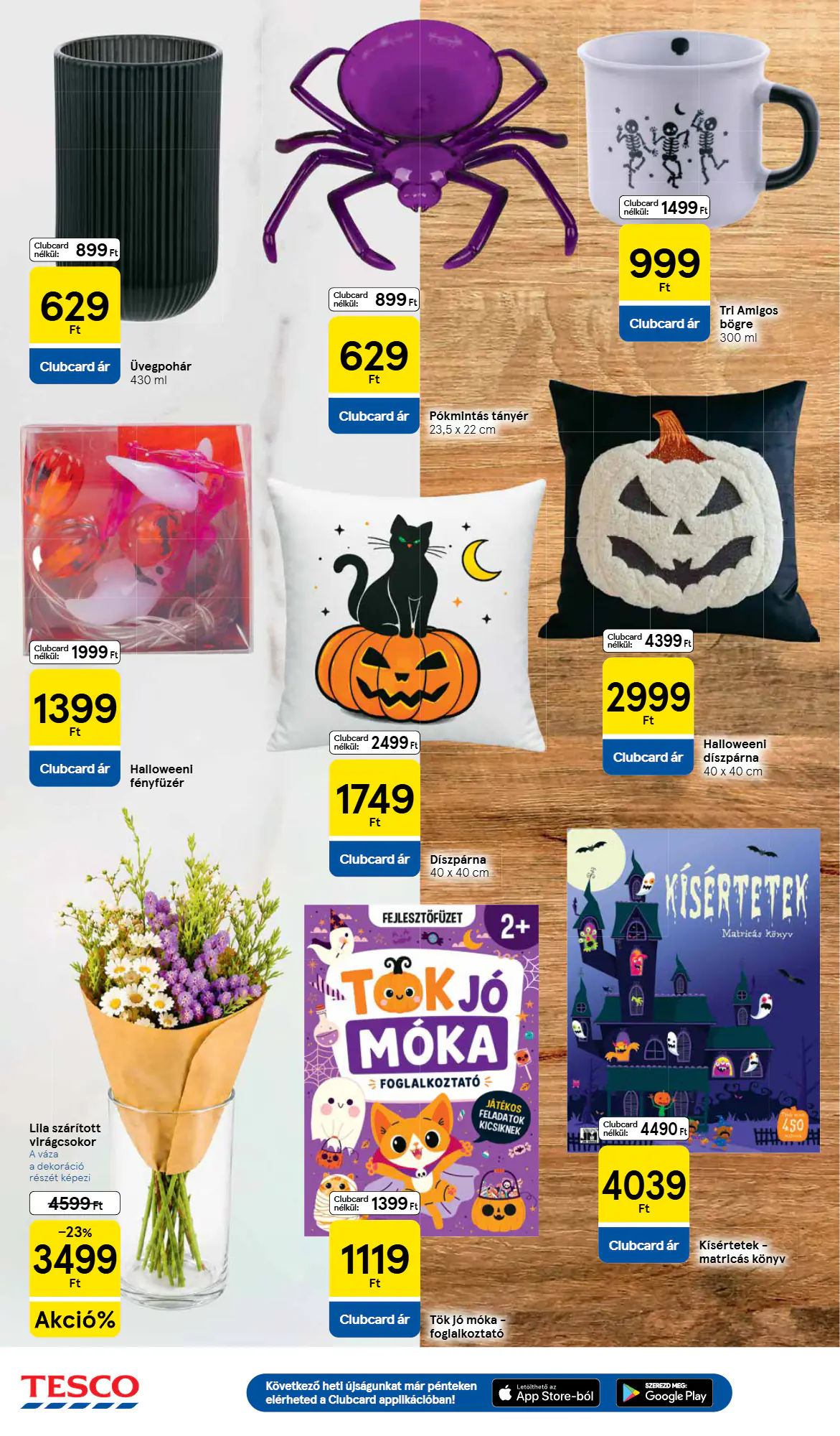 Tesco akciós újság 2026.10.21-től - 30. oldal.