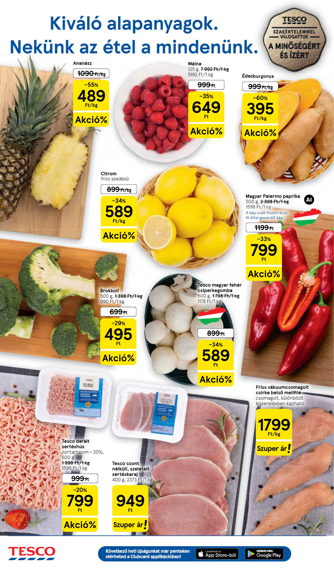 Tesco akciós újság 2026.10.21-től - 2. oldal.