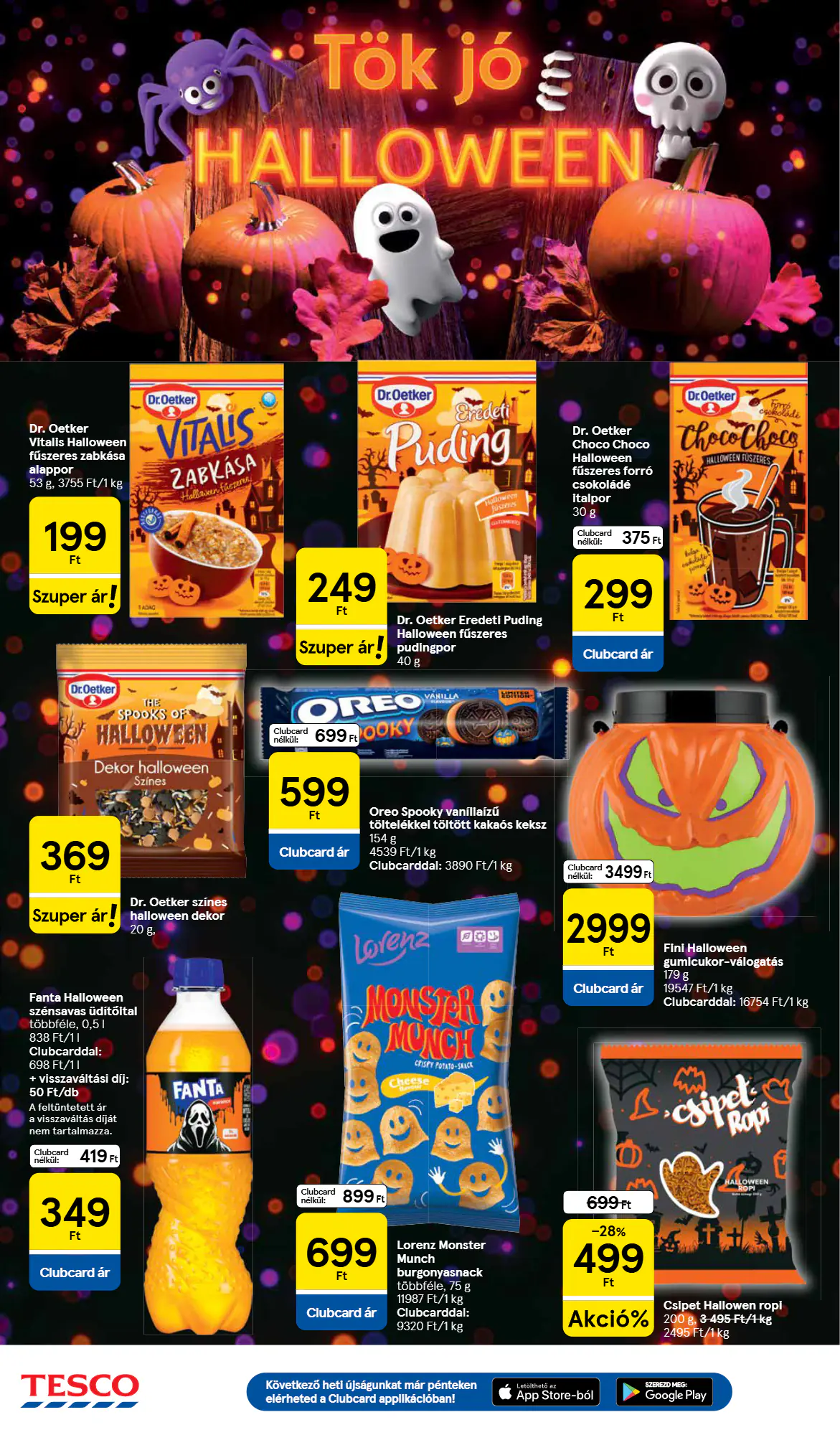 Tesco akciós újság 2026.10.21-től - 4. oldal.