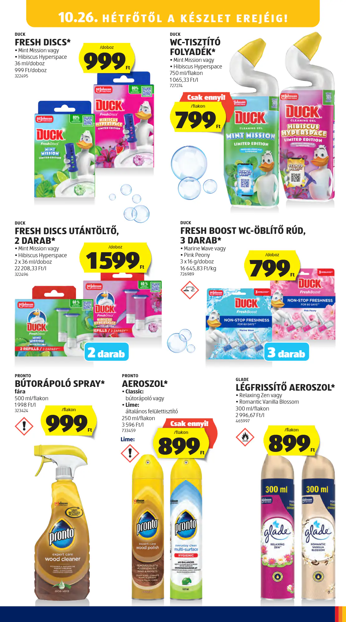 Aldi akciós újság 2026.10.22-től - 27. oldal.